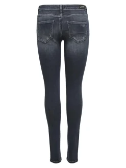 Only Jeans*ONLCARMEN LIFE REG SKINNY BB REA282A blue black denim