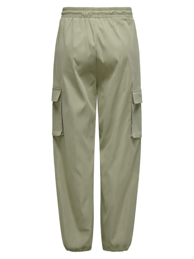 Only Hosen*ONLCASHI CARGO PANT WVN NOOS Silver Sage