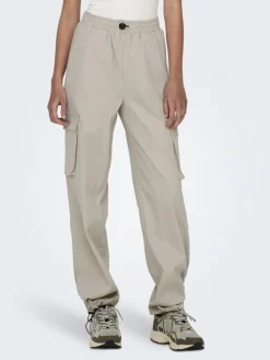 Only Hosen*ONLCASHI CARGO PANT WVN NOOS Chateau Gray