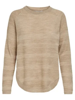 Only Pullover & Sweatshirts*ONLCAVIAR LS PULLOVER CS KNT humus