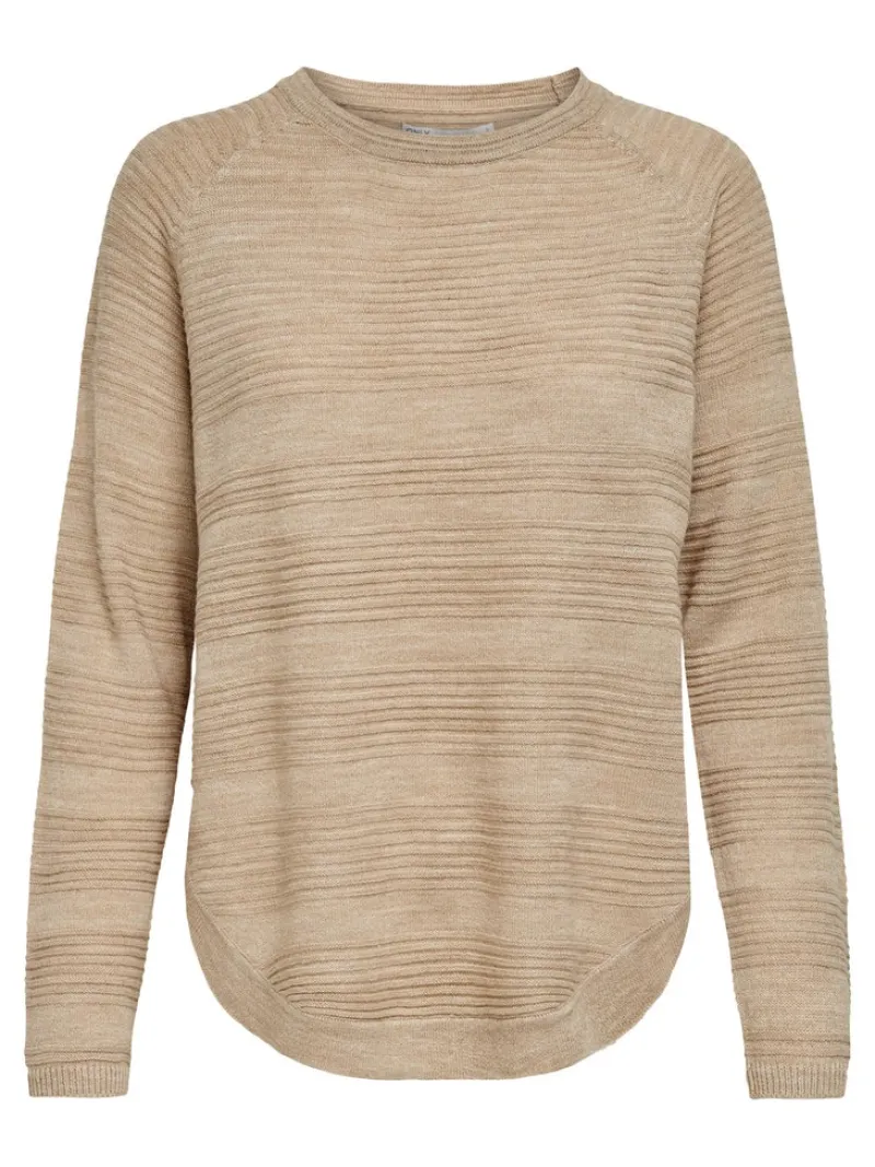 Only Pullover & Sweatshirts*ONLCAVIAR LS PULLOVER CS KNT humus