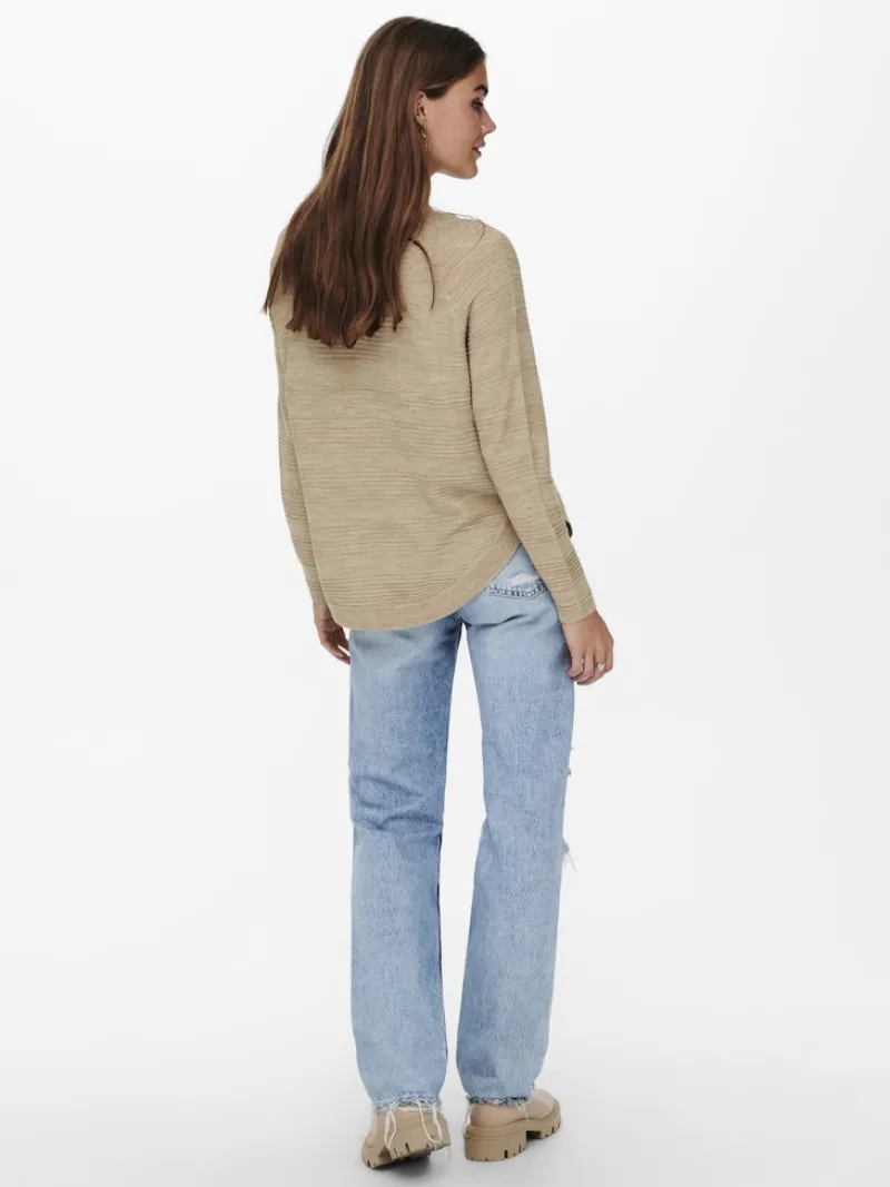 Only Pullover & Sweatshirts*ONLCAVIAR LS PULLOVER CS KNT humus