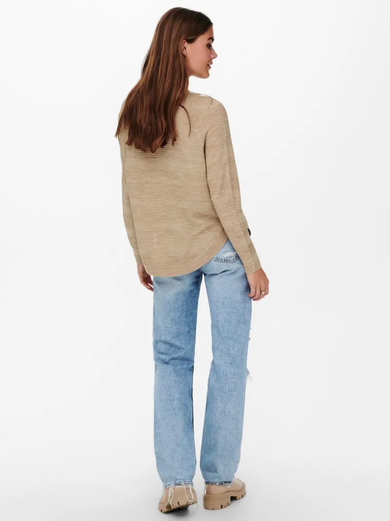 Only Pullover & Sweatshirts*ONLCAVIAR LS PULLOVER CS KNT humus