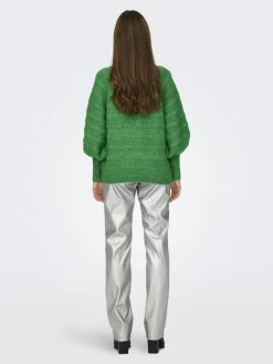 Only Pullover & Sweatshirts*ONLCELINA LS HIGH PULLOVER RP KNT Island Green