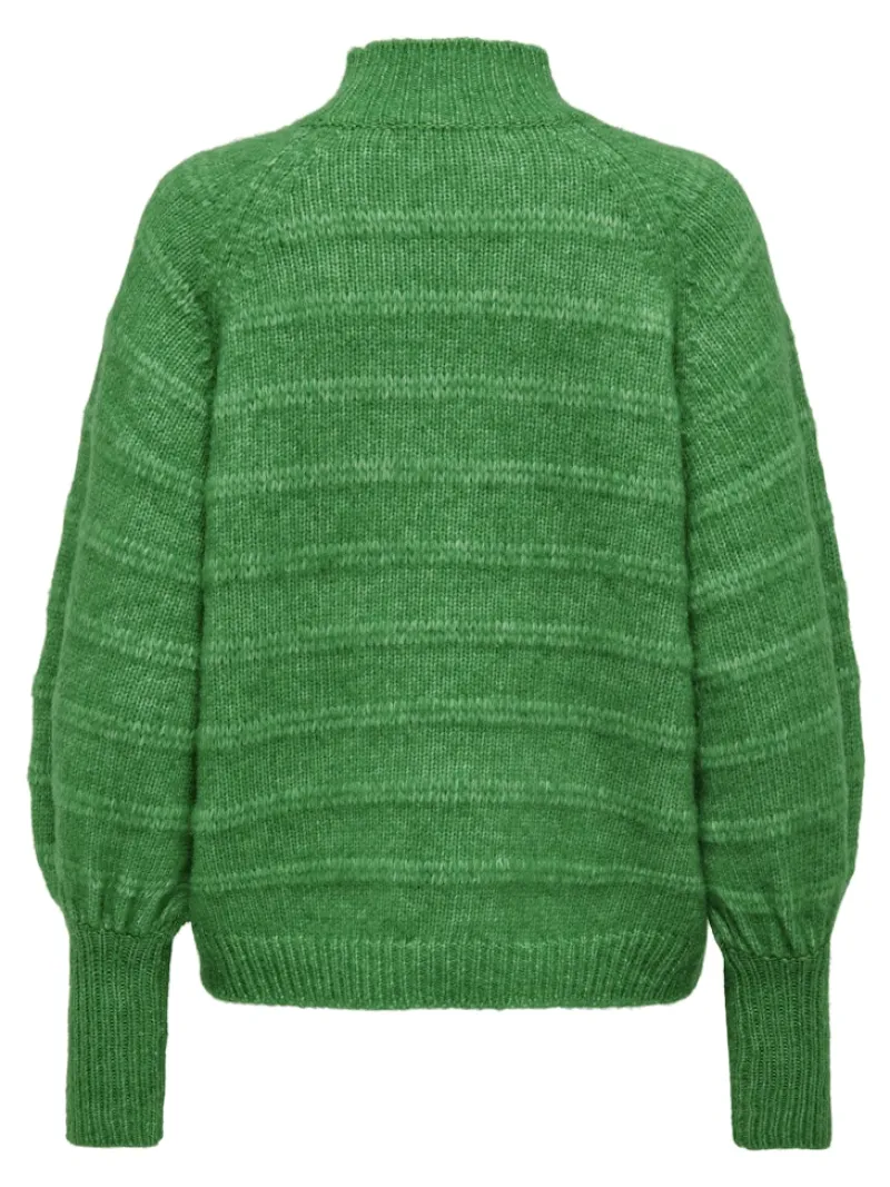 Only Pullover & Sweatshirts*ONLCELINA LS HIGH PULLOVER RP KNT Island Green