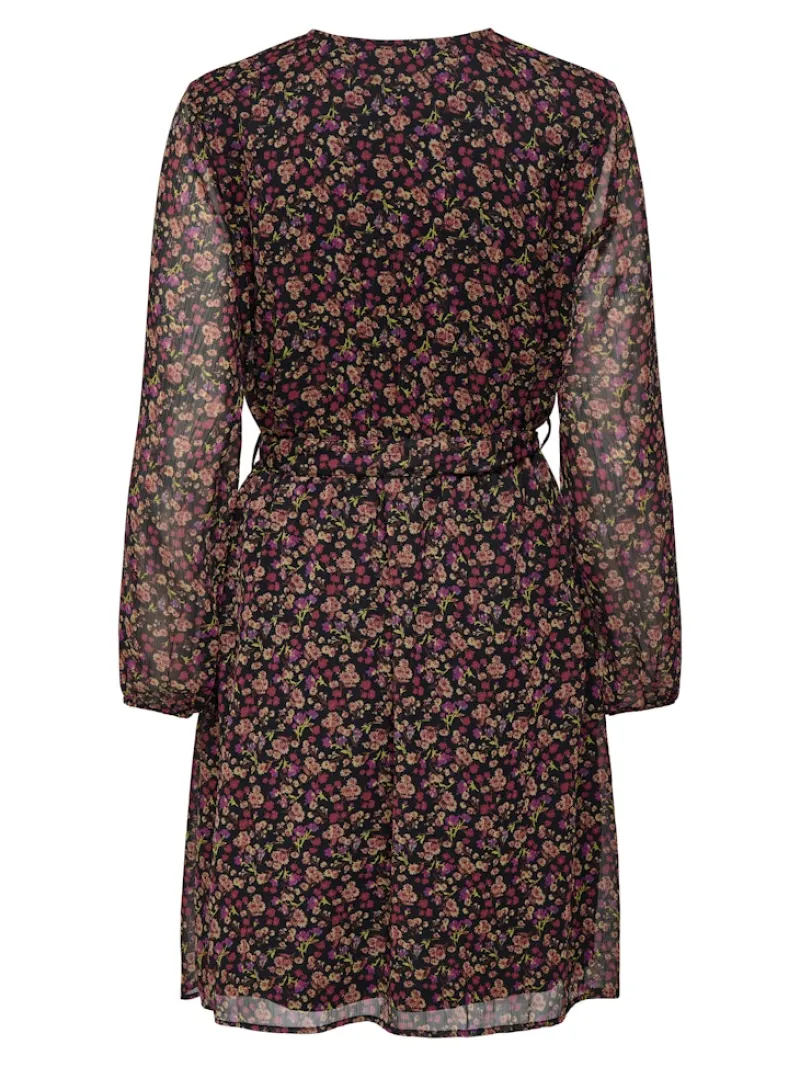 Only Kleider*ONLCERA LIFE 3/4 SHORT DRESS WVN NOOS black8