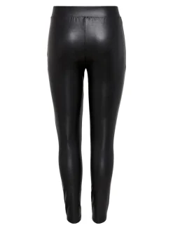 Only Hosen*ONLCOOL COATED LEGGING NOOS JRS Black