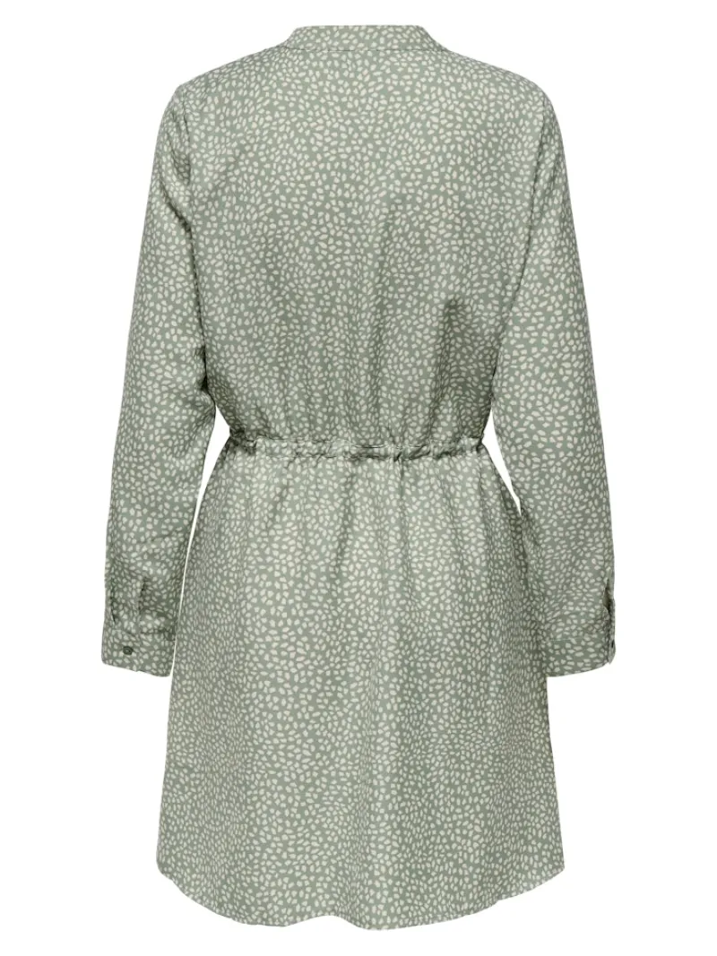 Only Kleider*ONLCORY LIFE L/S V-NECK TUNIC WVN NOOS lily pad