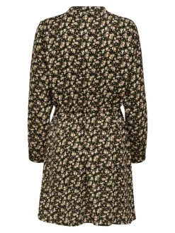 Only Kleider*ONLCORY LIFE L/S V-NECK TUNIC WVN NOOS black1