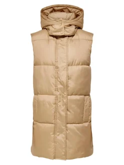 Only Westen*ONLDEMY PADDED WAISTCOAT OTW cuban sand