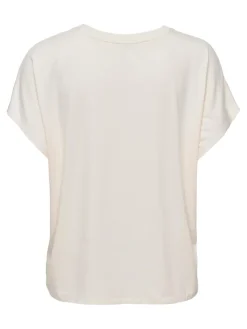 Only Shirts*-ONLDINA S/S TOP JRS Cream Pink