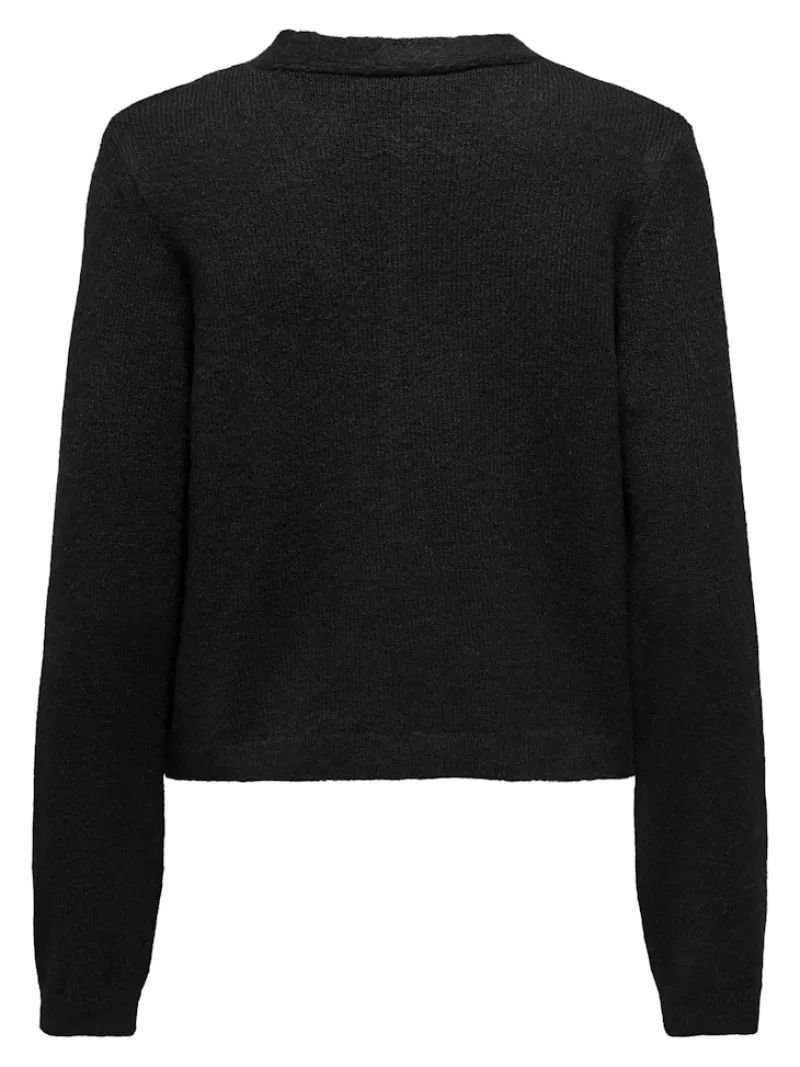Only Pullover & Sweatshirts*ONLDONNA LS V-NECK PULLOVER KNT Black