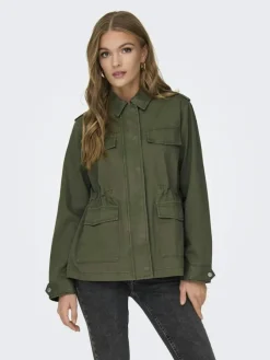 Only Jacken*ONLDREAM L/S CARGO JACKET PNT Kalamata