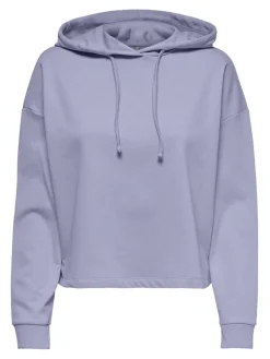 Only Pullover & Sweatshirts*ONLDREAMER L/S HOOD SWT NOOS Cosmic Sky