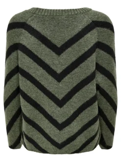 Only Pullover & Sweatshirts*ONLELIZA L/S PULLOVER KNT NOOS lizard