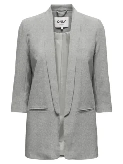 Only Jacken*ONLELLY 3/4 LIFE BLAZER TLR NOOS hellgrau2