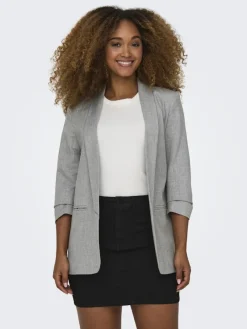 Only Jacken*ONLELLY 3/4 LIFE BLAZER TLR NOOS hellgrau2