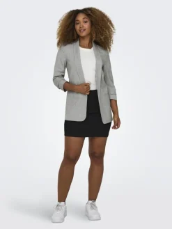 Only Jacken*ONLELLY 3/4 LIFE BLAZER TLR NOOS hellgrau2