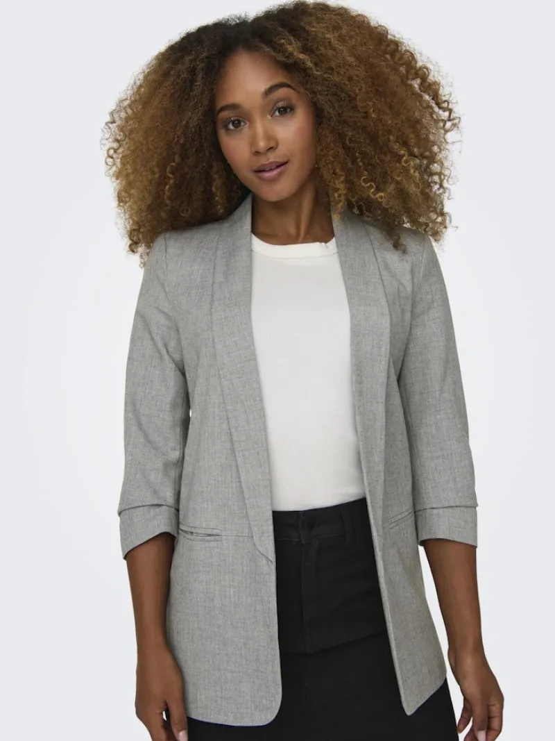 Only Jacken*ONLELLY 3/4 LIFE BLAZER TLR NOOS hellgrau2