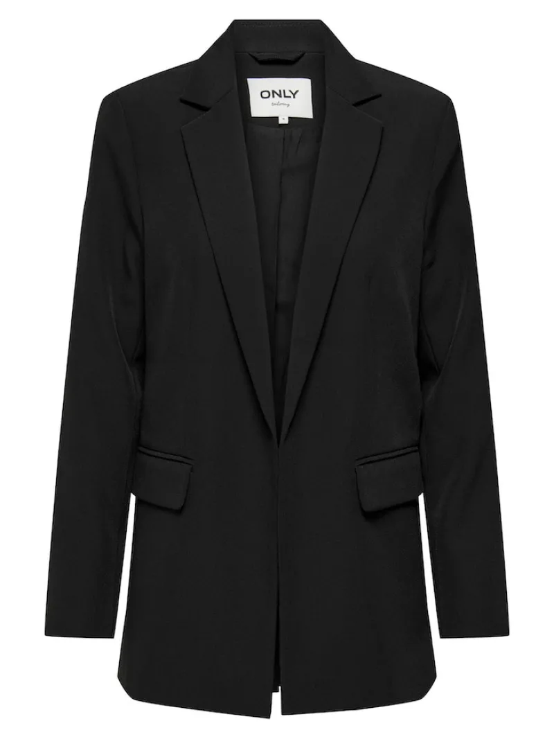 Only Jacken*ONLELLY LIFE L/S LOOSE BLAZER TLR NOOS Black