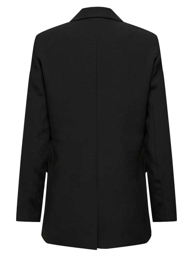 Only Jacken*ONLELLY LIFE L/S LOOSE BLAZER TLR NOOS Black