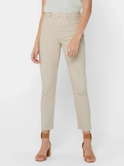 Only Jeans*ONLEMILY HW ST RW CRPANK DNM COL NOOS ecru