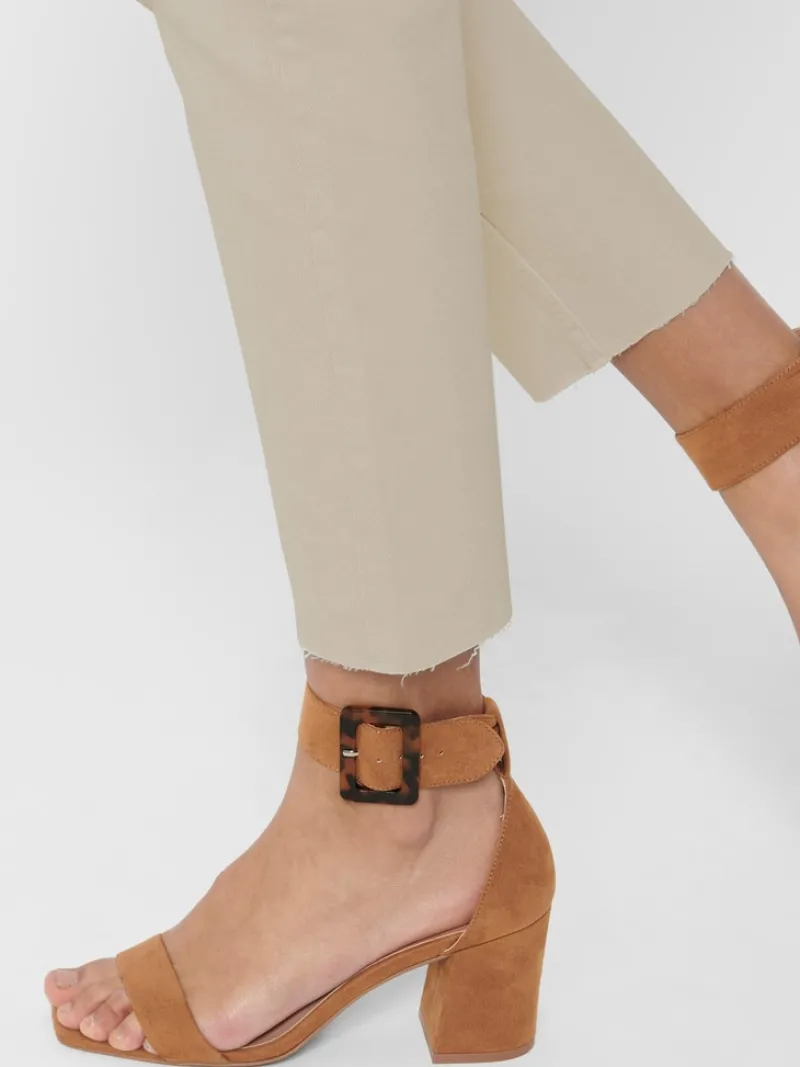 Only Jeans*ONLEMILY HW ST RW CRPANK DNM COL NOOS ecru