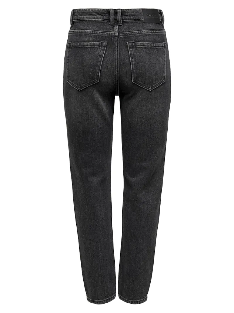 Only Jeans*ONLEMILY HW STR ANK DNM NAS997 NOOS Black Denim