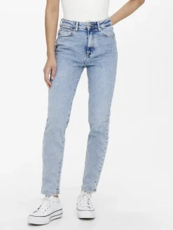 Only Jeans*ONLEMILY STRETCH HW ST AK DNM CRO789NOOS Light Blue Denim