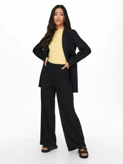 Only Hosen*ONLEMMA WIDE PANT NOOS JRS Black