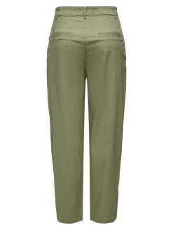 Only Hosen*ONLEVELYN HW LOOSE PLEAT CHINO PNT Aloe