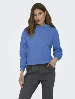 Only Pullover & Sweatshirts*ONLFAVE L/S HOOD SWT Granada Sky