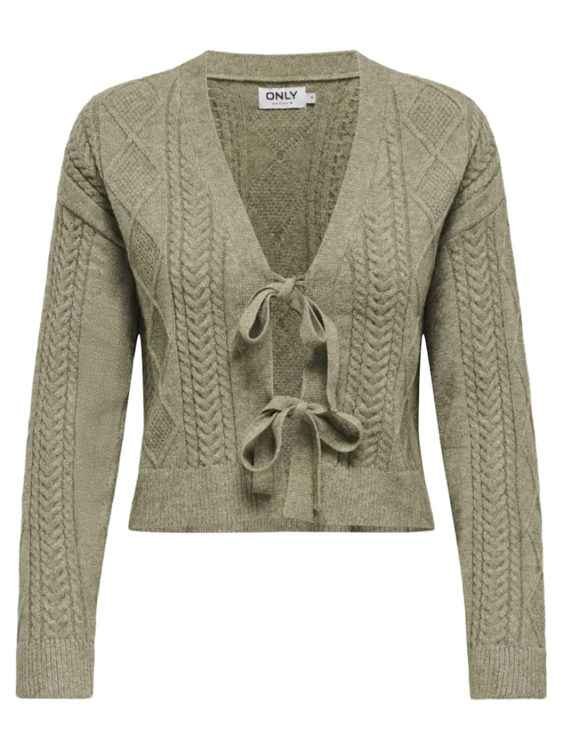 Only Pullover & Sweatshirts*ONLFIA LS STRING CARDIGAN KNT NOOS CUB