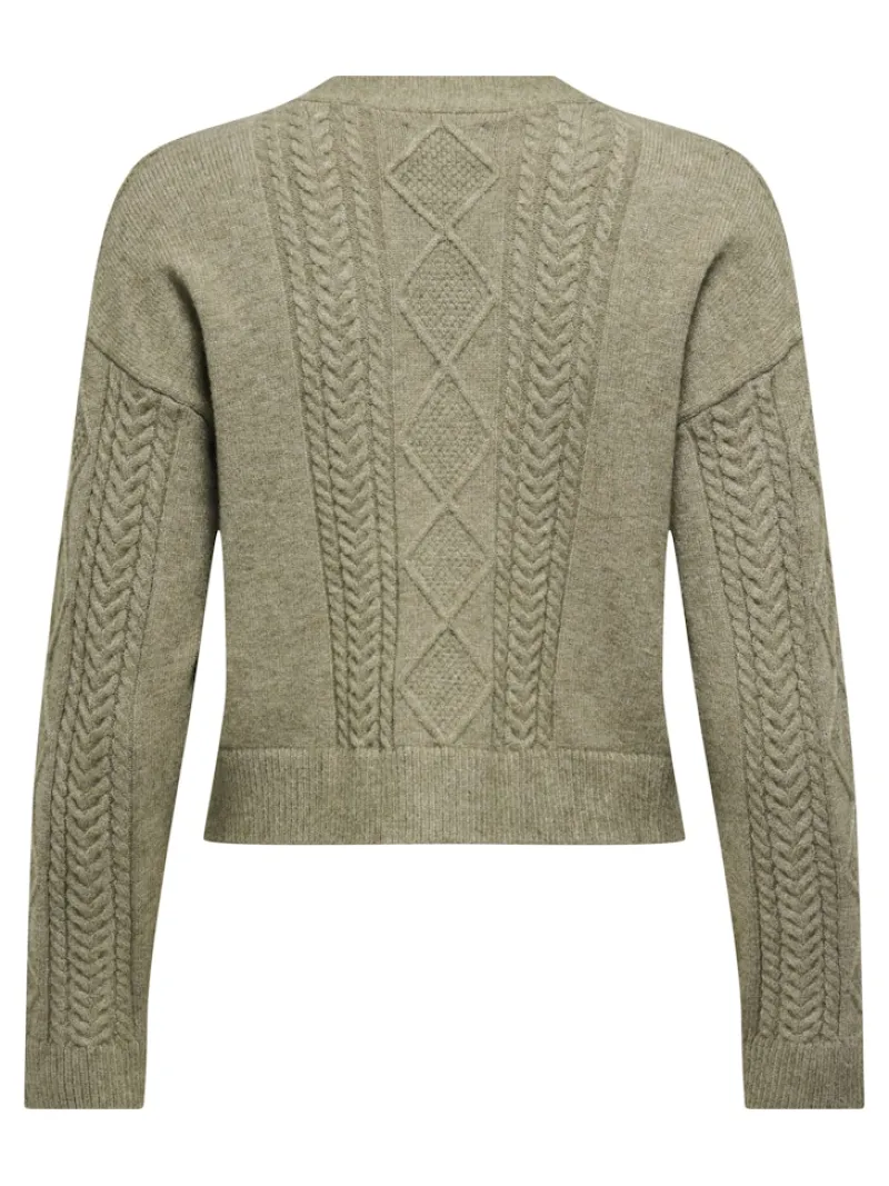 Only Pullover & Sweatshirts*ONLFIA LS STRING CARDIGAN KNT NOOS CUB