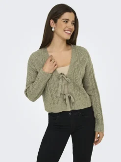Only Pullover & Sweatshirts*ONLFIA LS STRING CARDIGAN KNT NOOS CUB