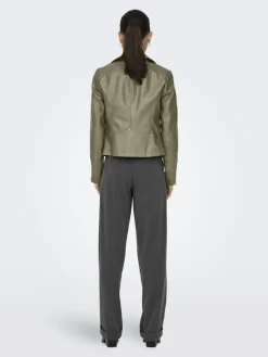 Only Jacken*ONLGEMMA FAUX LEATHER BIKER OTW NOOS Mermaid