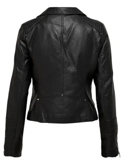 Only Jacken*ONLGEMMA FAUX LEATHER BIKER OTW NOOS Black