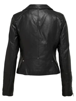 Only Jacken*ONLGEMMA FAUX LEATHER BIKER OTW NOOS Black