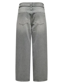 Only Jeans*ONLGIANNA MW STRAIGHT DOT757 DNM NOOS Medium Grey Denim