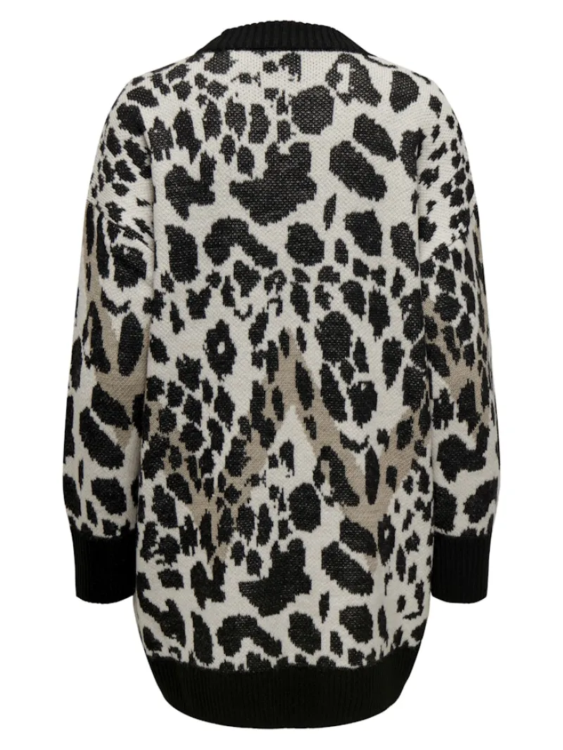 Only Pullover & Sweatshirts*ONLHELENA LS JQ ONECK RP KNT birch