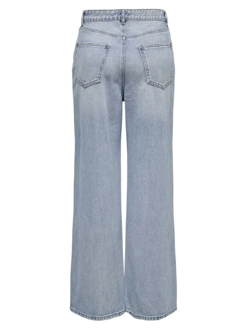 Only Jeans*ONLHOPE HW WIDE DNM DNM SIJ BOX Light Blue Denim