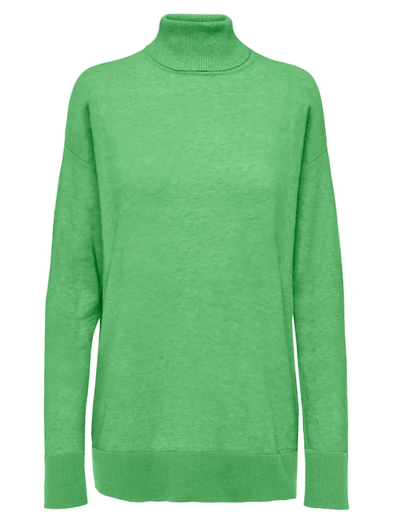 Only Pullover & Sweatshirts*ONLIBI LS LONG ROLLNECK CC KNT Island Green