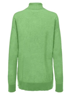 Only Pullover & Sweatshirts*ONLIBI LS LONG ROLLNECK CC KNT Island Green