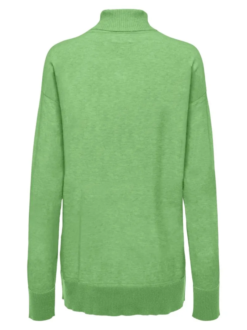 Only Pullover & Sweatshirts*ONLIBI LS LONG ROLLNECK CC KNT Island Green