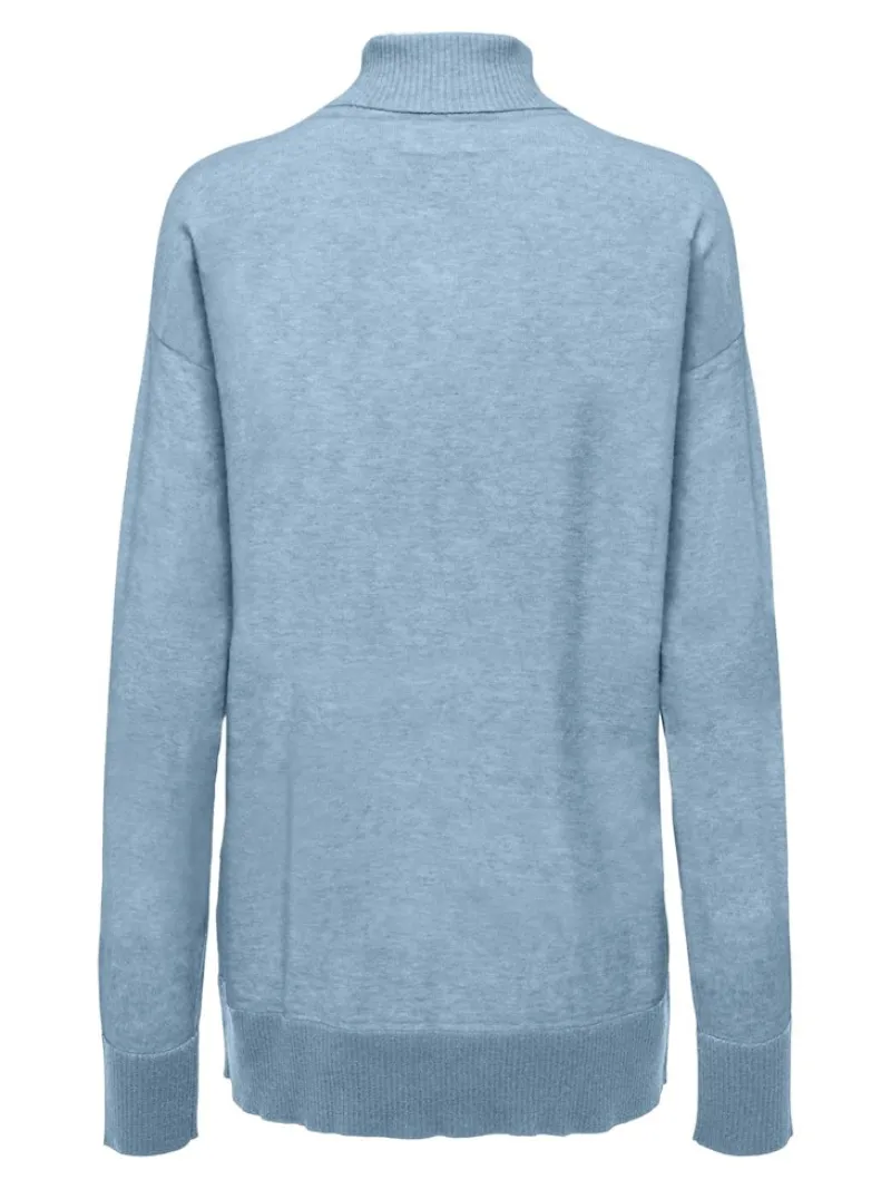 Only Pullover & Sweatshirts*ONLIBI LS LONG ROLLNECK CC KNT angel falls