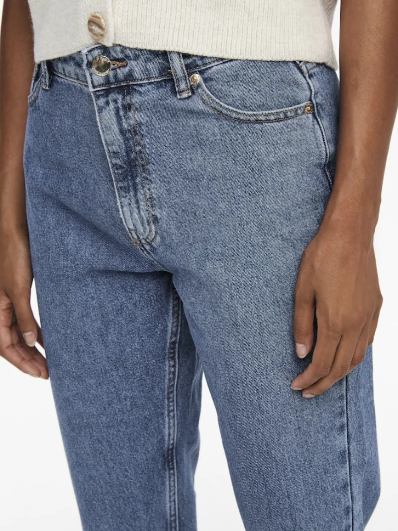 Only Jeans*ONLJAGGER HIGH MOM ANKLE DNM ANA Medium Blue Denim