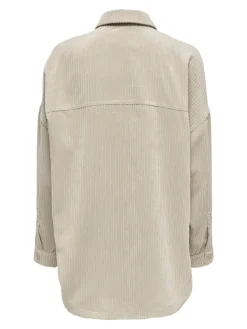 Only Jacken*ONLJANINE-RAI OVS CORD SHACKET PNT 2 oxford tan