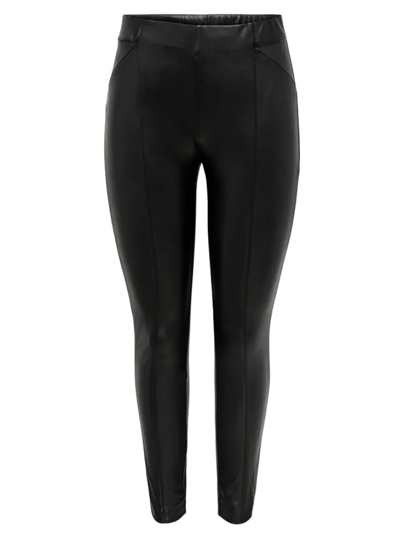Only Hosen*ONLJESSIE FAUXLEATHER LEGGING OTW NOOS Black