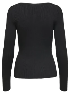 Only Pullover & Sweatshirts*ONLJILL LIFE L/S PULLOVER KNT Black