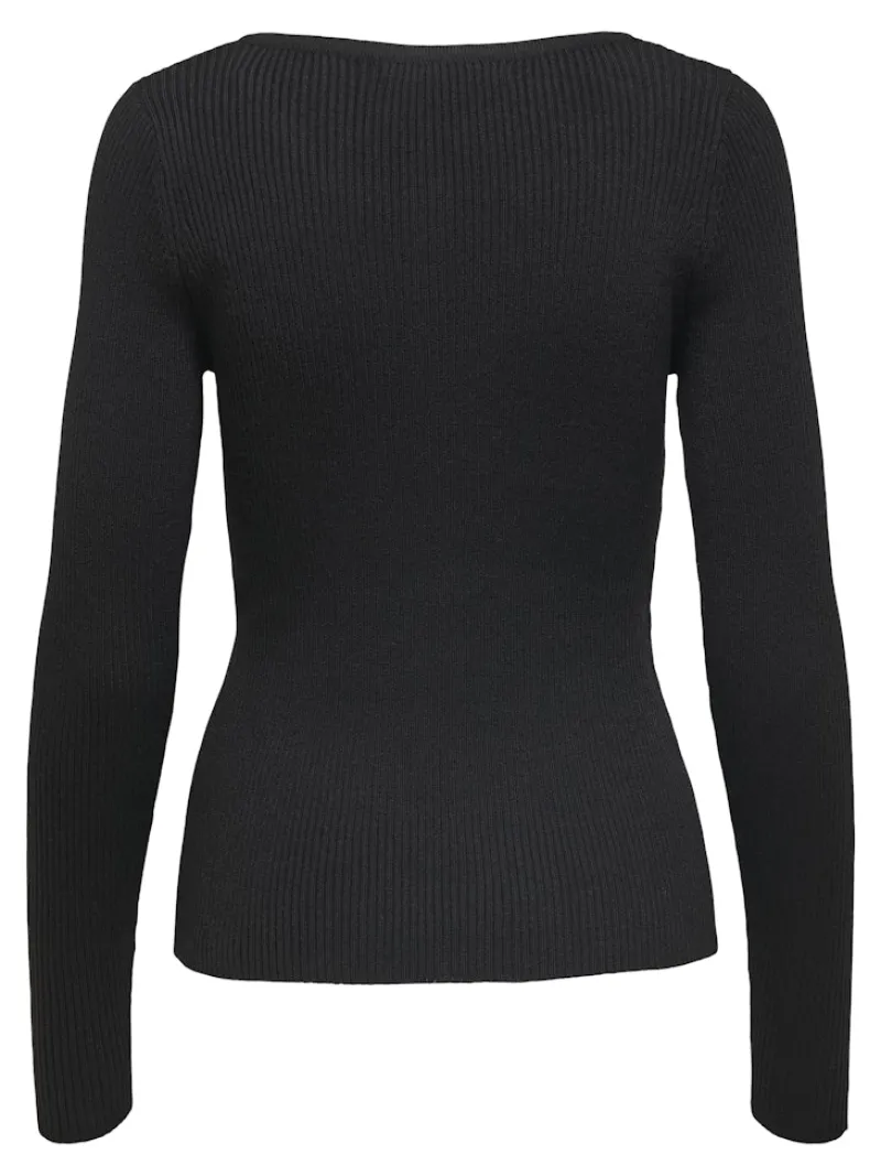 Only Pullover & Sweatshirts*ONLJILL LIFE L/S PULLOVER KNT Black